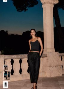 Zara Linen Trousers with Belt