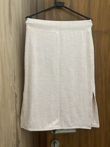 Gap Pink Knit Midi Skirt