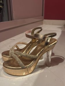 Rose Gold Heels 5 Inches