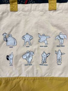 Michelin Logo Graphic Tote Bag