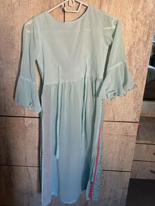 Embellished Pastel Kurta Set