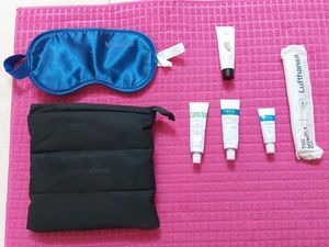 Swiss Travel Skincare Kit with Sleep Mask