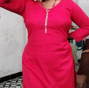 kurta set red colour