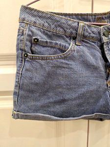 Denim Lined Shorts