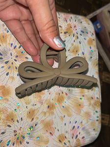 3x Flower &amp; Bow Hair Clips