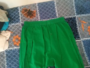 Green Ethnic Palazzo Pants