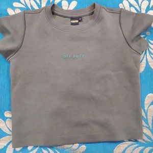 Olive Green CloudSoft Flex Crop Top- OFFDUTY