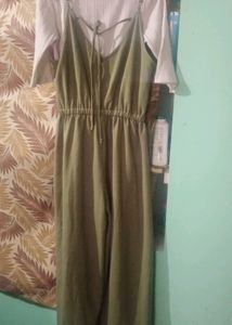 Japan Branded Dungree With Top