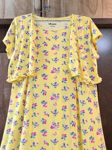 JACKET STYLE FEEDING GOWN