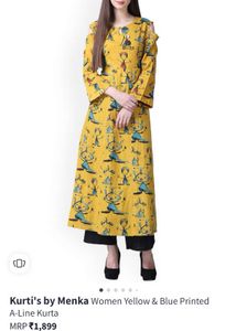 gown kurti