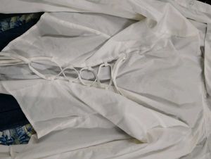 Chic White Button-Up Shirt