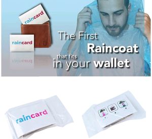 Waterproof Easy To Carry Rain Card - 2 Pieces
