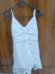 White Lace Summer Dress
