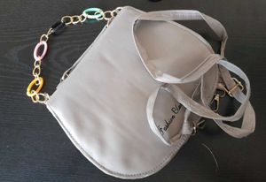 Stylish Gray Sling Bag