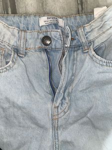 Light Wash Wide Leg Jeans
