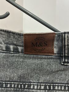 Grey Wash straight Jeans