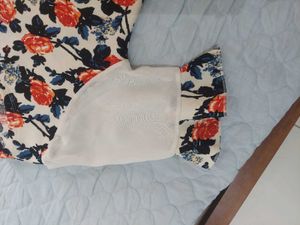 Floral Print Summer Top