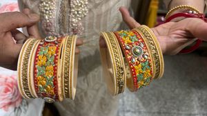 Rajputi Traditional Bangles Set