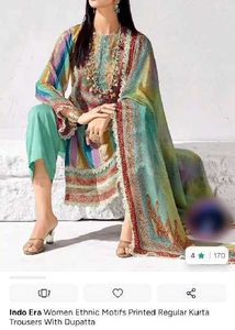 Indo Era Kurta Set With Duppata