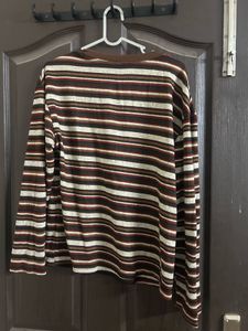Striped Long Sleeve Top