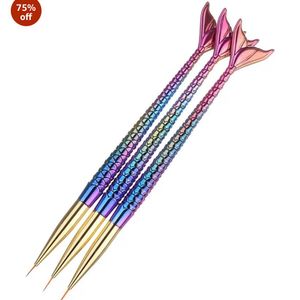 Mermaid Tail Nail Art Brushes