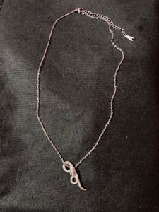 Snake Pendant Necklace with Crystals