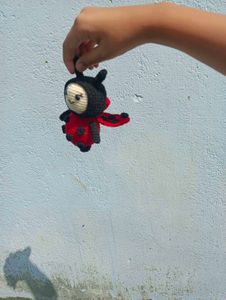 Crocheted Ladybug Plushie