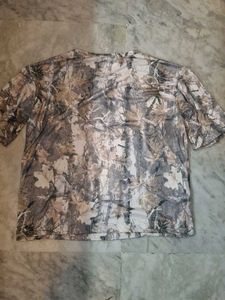 shein women's camo cropped tee(oversized)