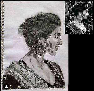 charcoal Sketch art