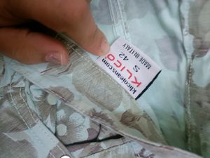 Imported Sea Green Slim Fit Jeans In 30 Waist
