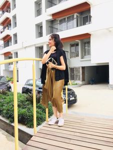 Chic Black Cape Blazer