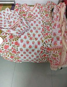 Brand new 3 pics kurta pant with dupatta
