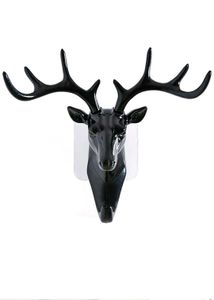 Deer Head Wall Hook Key Holder