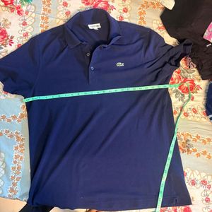 Lacoste Navy Blue Polo Shirt very low price