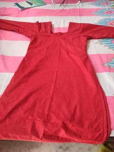 New Red Kurta (Never Used)