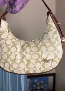 Coach Monogram Shoulder Bag