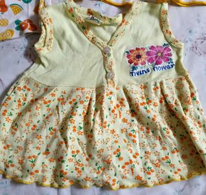 Cute Baby Girl Dresses - 3 Pack