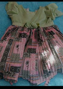 five Beautiful Embroidered frock 2 4 yr