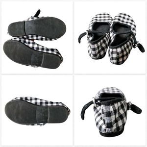 Cute Gingham Ballet Flats