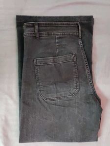 Wide Leg Denim Pants