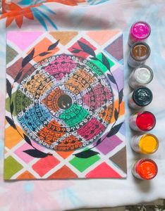 Mandala Artwork On Canvas