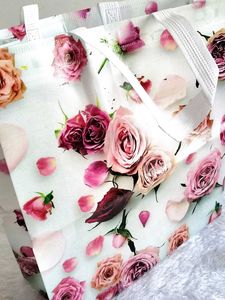 🎀 Floral Print Tote Bag ❤