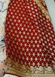 Elegant Red Banarasi Silk Saree