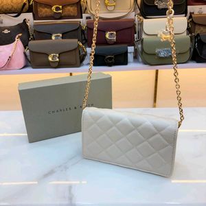 Charles &amp; Keith Quilted Chain with charm 🤍