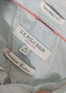 Stylish Light Blue Polo Shirt