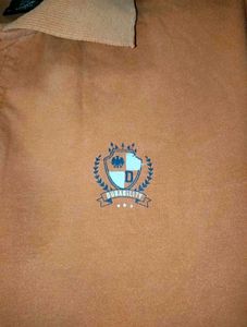 Orange Polo T-Shirt by Logic Goods and Garments