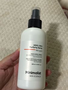 Minimalist HOCL Skin Purifying Spray