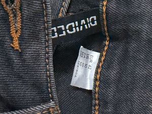 Flared Grey Denim Jeans