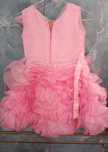 Beautiful Pink Ruffled Lehenga Choli