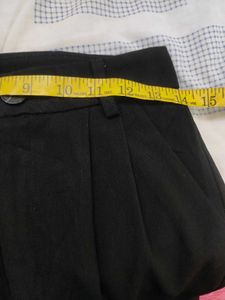 Black Wide Leg Trousers